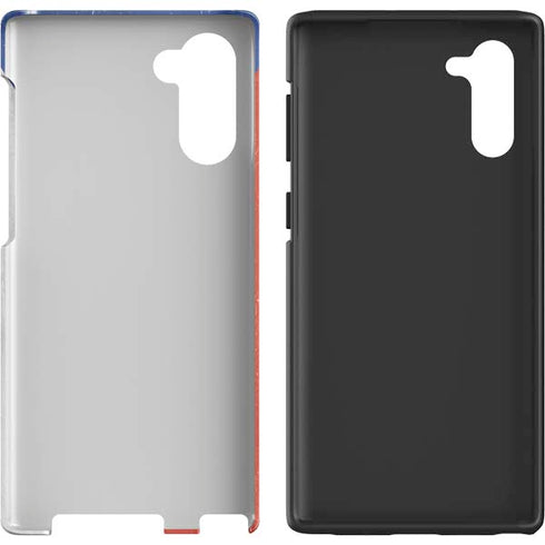 Czech Republic Flag Distressed Galaxy Note 10 Pro Case